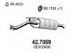 GB4 GEX33630 End Silencer